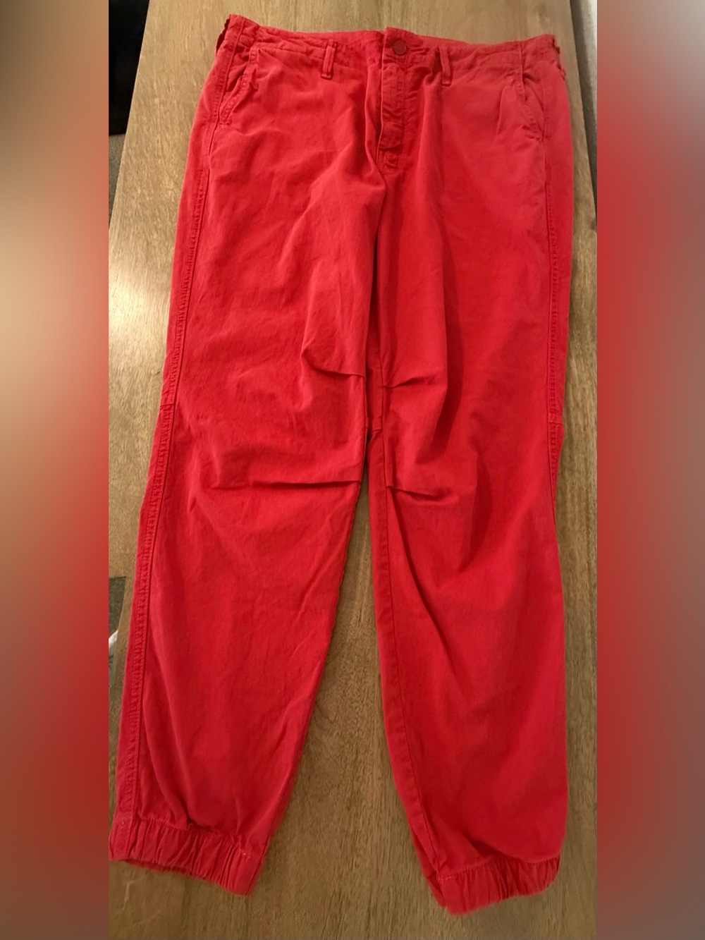 MOTHER Kids Bright Red Casual Pants